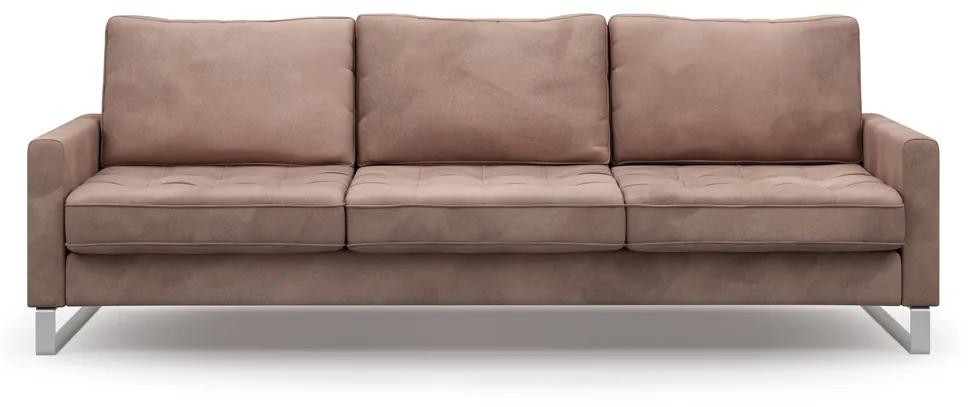 Rivièra Maison - West Houston Sofa 3,5 Seater, scottish suede, liver - Kleur: bruin