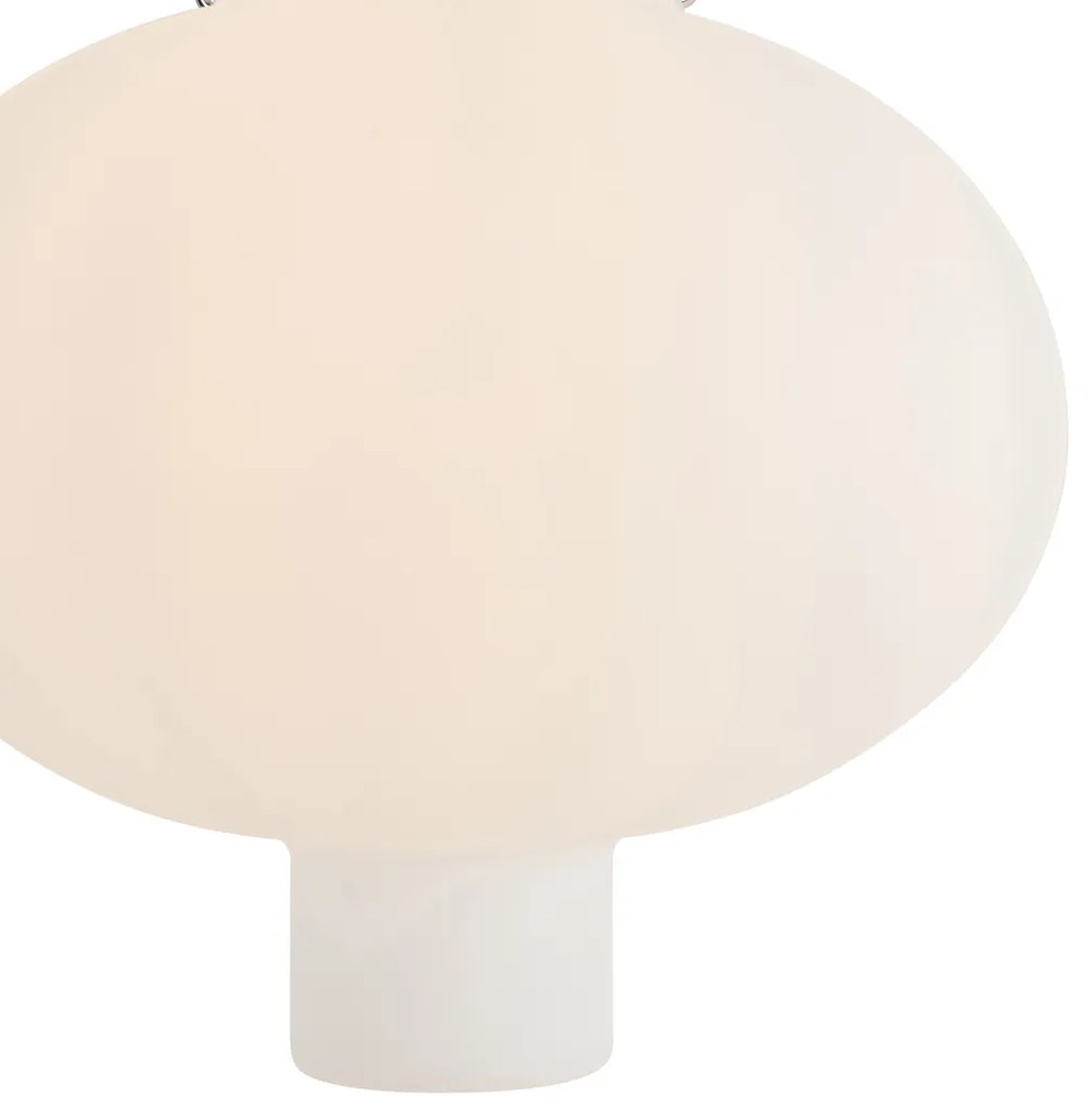 Smart buiten hanglamp wit 35cm incl. Wifi A60 - Pion Modern E27 IP44 Buitenverlichting rond