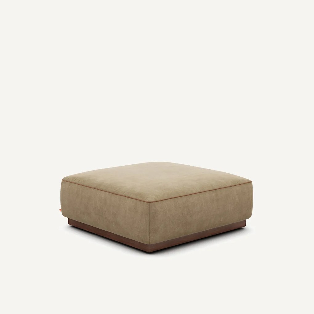 Voetensteun in stonewashed fluweel, JACOPO