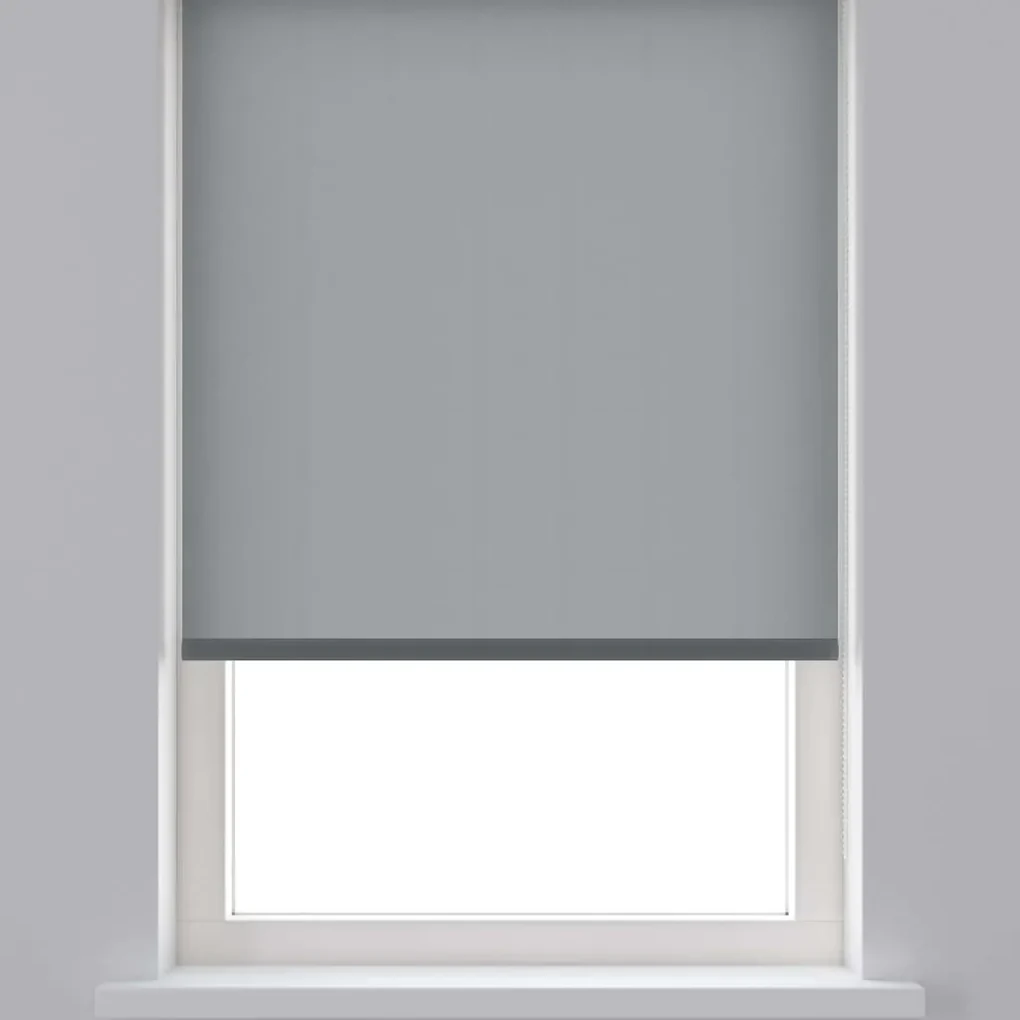 Decosol Rolgordijn lichtdoorlatend 150x190 cm antraciet