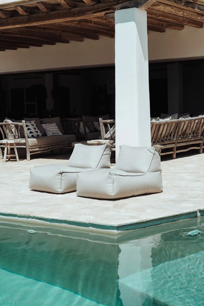 Zitzak Stoel Rock Korfu Outdoor - Beige/Taupe