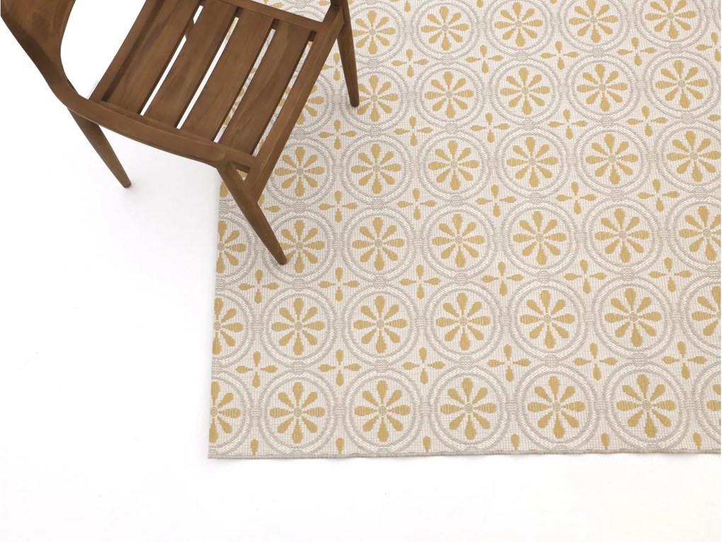 Buitenkleed | Rechthoekig | Kees Smit  Azaro | Gerecycled PET | Taupe/Bruin | 200x290cm | Kees Smit Tuinmeubelen