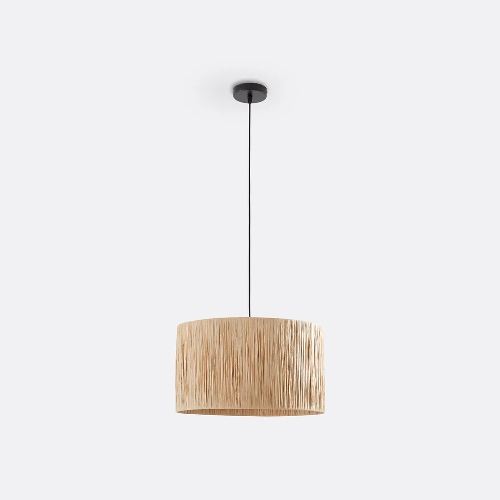 Hanglamp / Lampenkap in raffiaØ40 cm, Rafita
