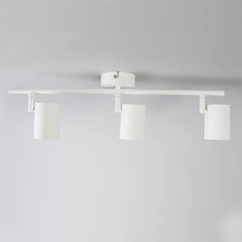 Moderne Spot / Opbouwspot / Plafondspot wit kantelbaar - Jeana 3 Modern GU10 Binnenverlichting Lamp