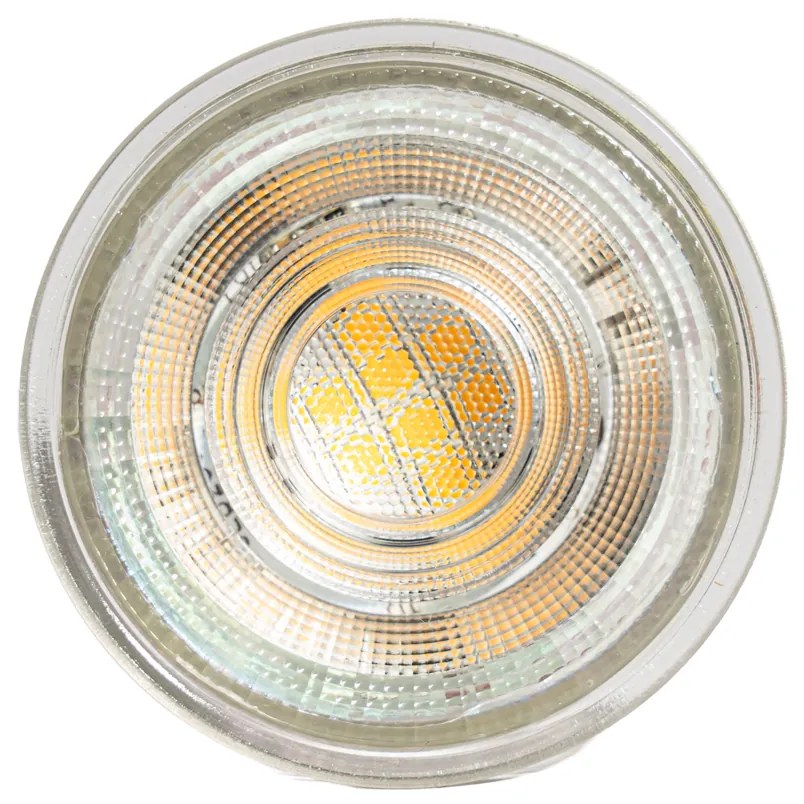 Set van 5 GU10 50mm dimbare LED lampen helder 4.9W 450 lm 2700K
