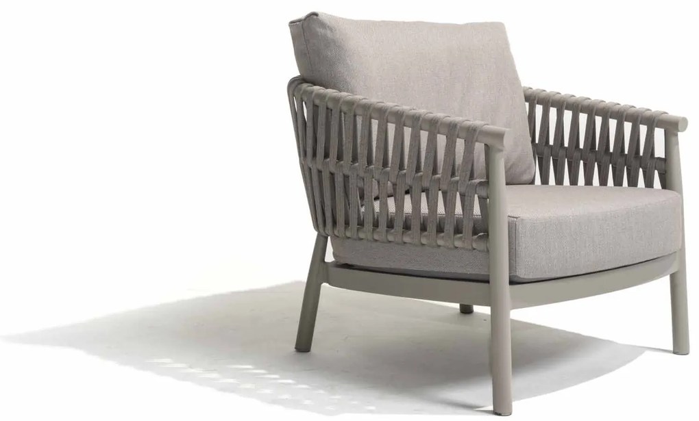 Taste by 4 Seasons Catalana loungestoel SALE Tuinstoel antraciet weerbestendig