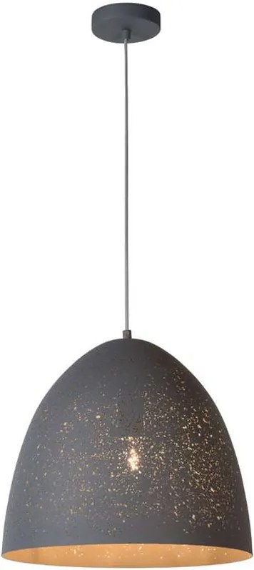 Lucide hanglamp Eternal - grijs - Ø40 cm - Leen Bakker