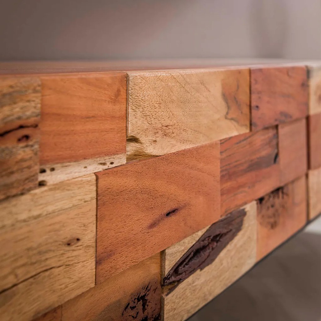 Tv-meubel Acaciahout 180 Cm - 180x40x46cm.