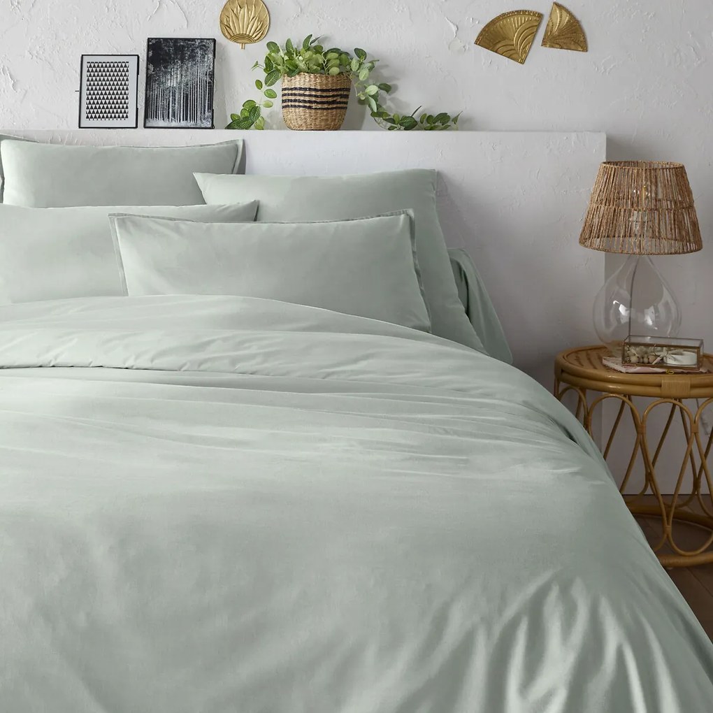 Dekbedovertrek in bio perkalkatoen Scenario