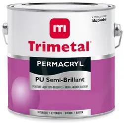 Trimetal Permacryl PU Semi Brillant - Wit - 2,5 l