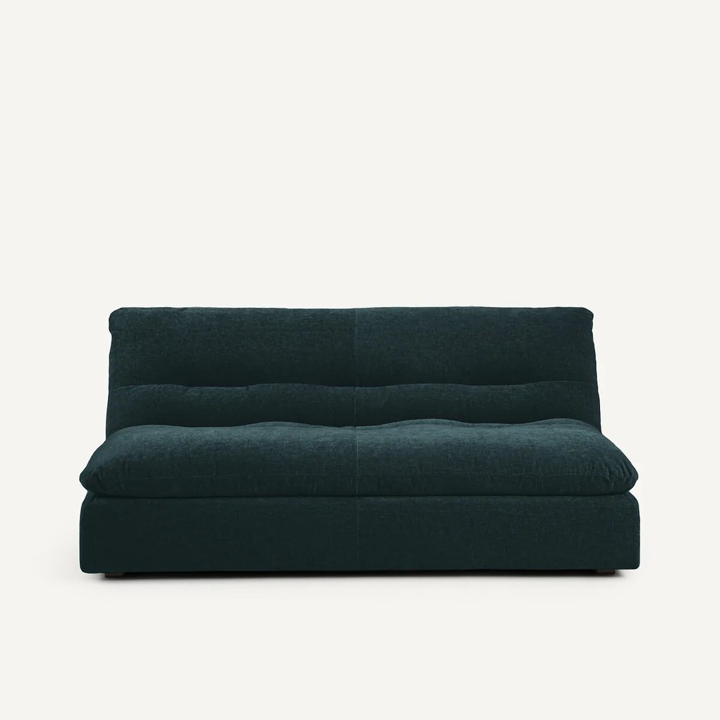 Modulaire 3-zits bank in chenille fluweel, Giuliano