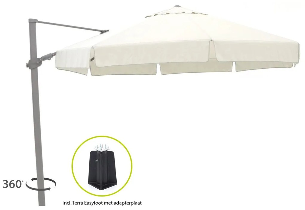 Shadowline Memphis zweefparasol ø 350cm