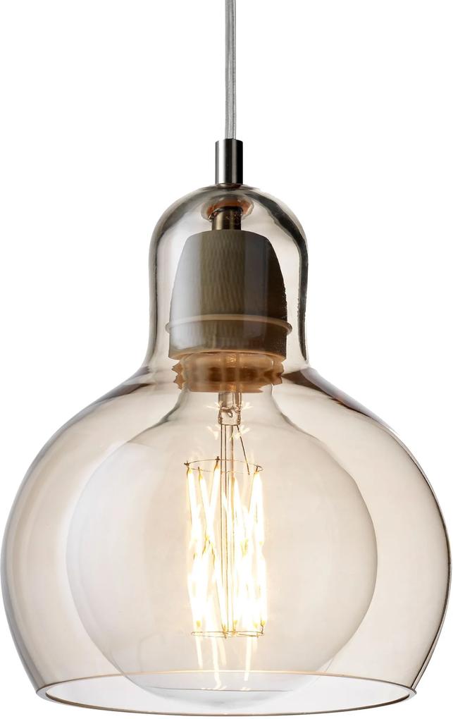 &tradition Mega Bulb hanglamp goud transparant snoer
