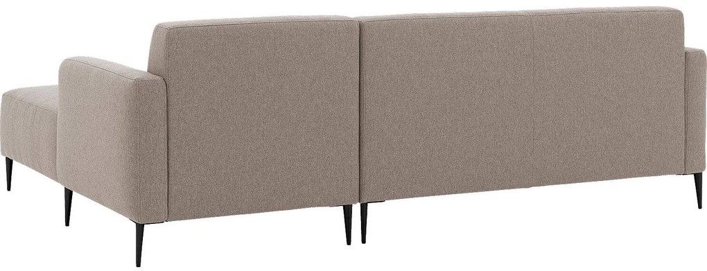 Goossens Key West grijs, stof, 2,5-zits, modern design