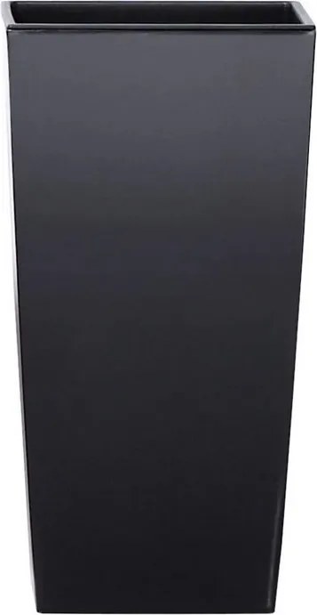 Prosperplast bloempot Urbi Square - Antraciet - 40 x 40 x H75cm