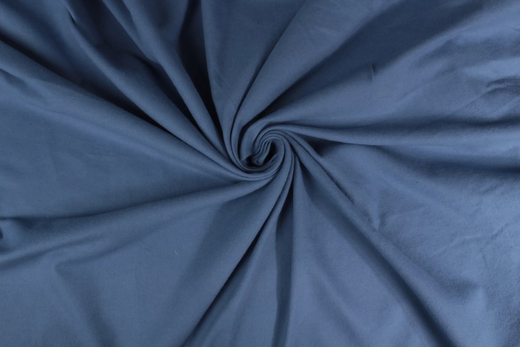 Hoeslaken flanel - 100% katoen - 140x200 - petrol