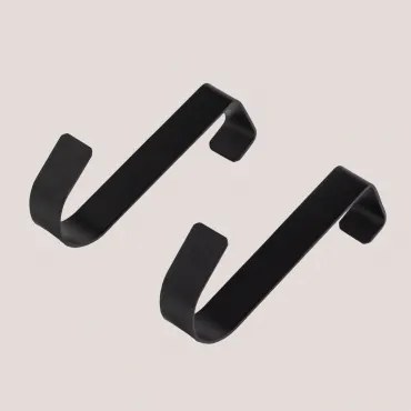 Deurkapstok Van Staal Dalkey Zwart - Sklum