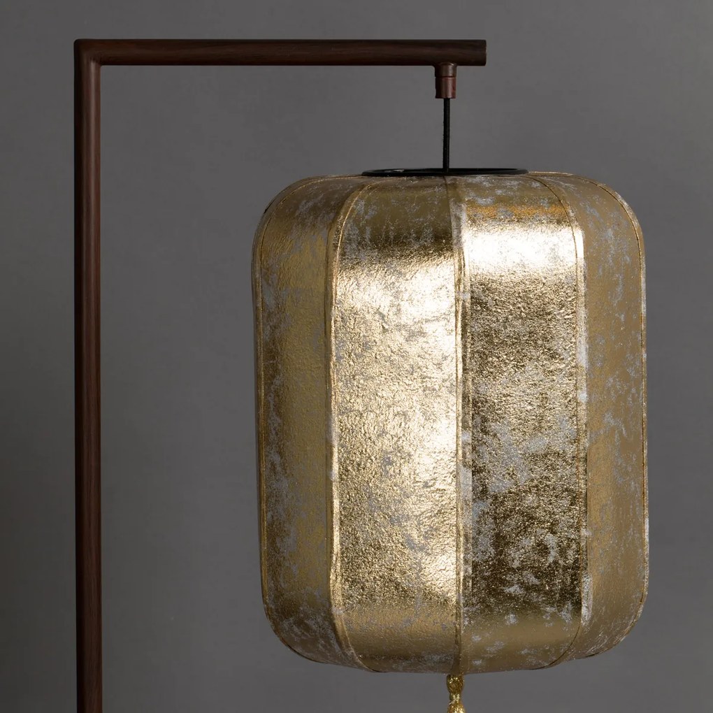 Dutchbone Suoni Chinese Lampion Vloerlamp - Goud