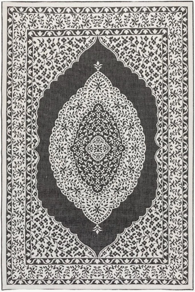 Dubbelzijdig laagpolig in- & outdoor vloerkleed Meekly