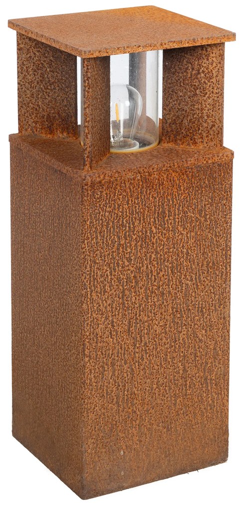 Marina 40 Square Tuinlamp Corten Tuinverlichting Corten E27