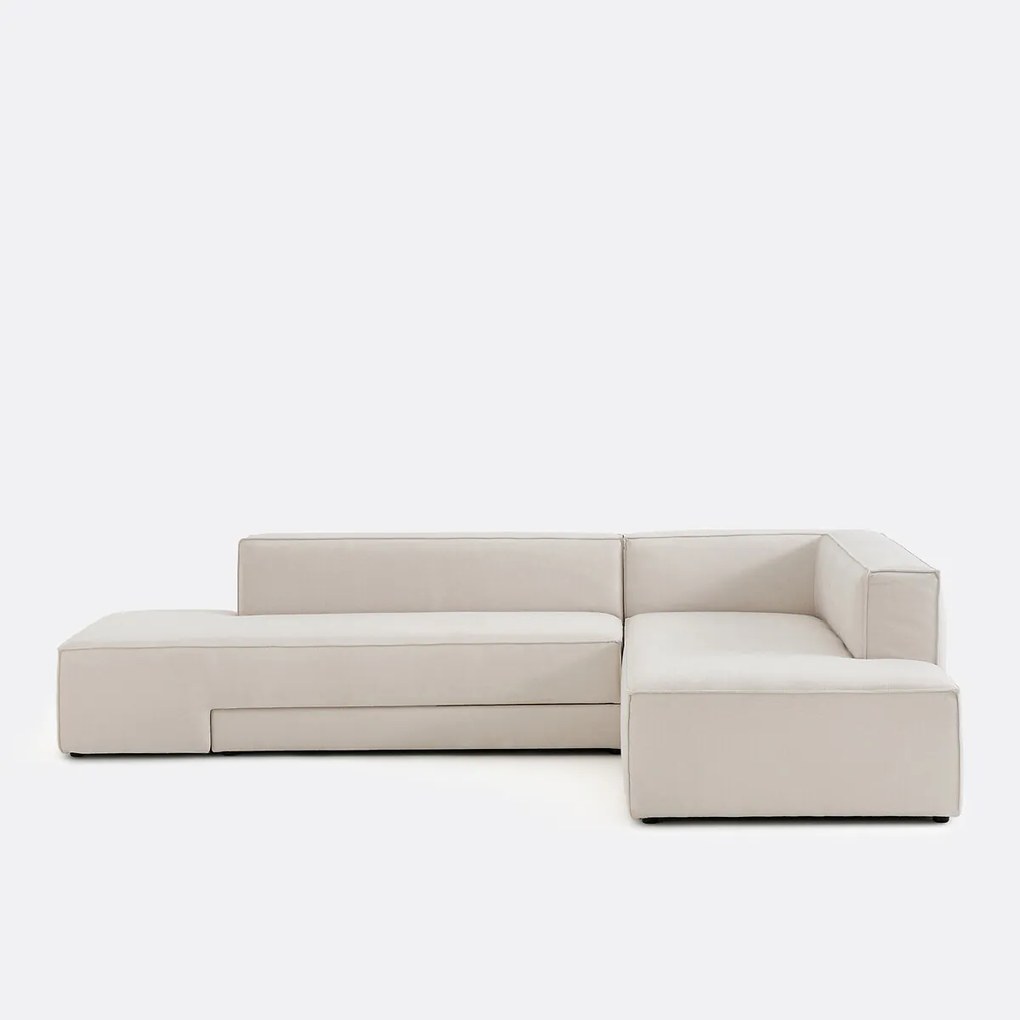 Omvormbare hoekbank in polyester, Ginosa