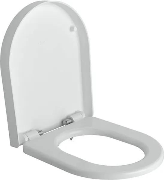 Toiletbril Clou First Softclose en Quickrelease Toiletzitting 36x42x4.8cm Wit