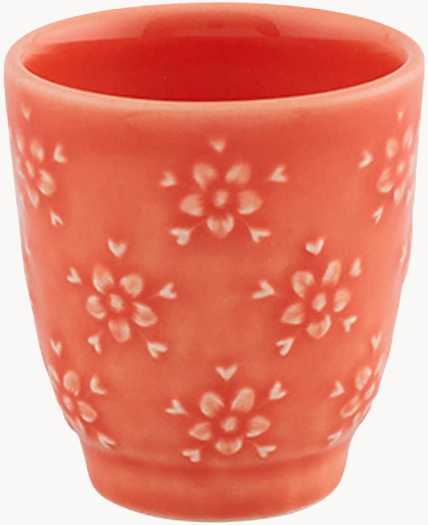 Koffiekopjes Flora Copo de Café, 4-delig