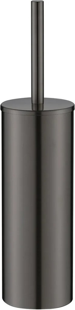 Plieger Vigo vrijstaande toiletborstel met deksel geborsteld gunmetal