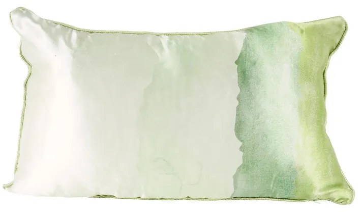 Kussen satijn gradient - groen - 30x50 cm