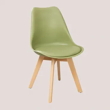 Set Van 2 Rotan Eetkamerstoelen Caleb Natuurlijk - Sklum