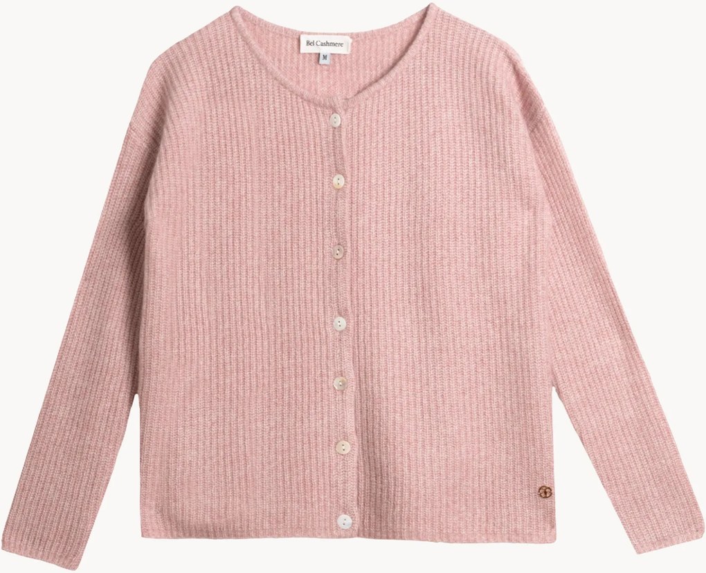 Dames cashmere cardigan Camille met zijde blend