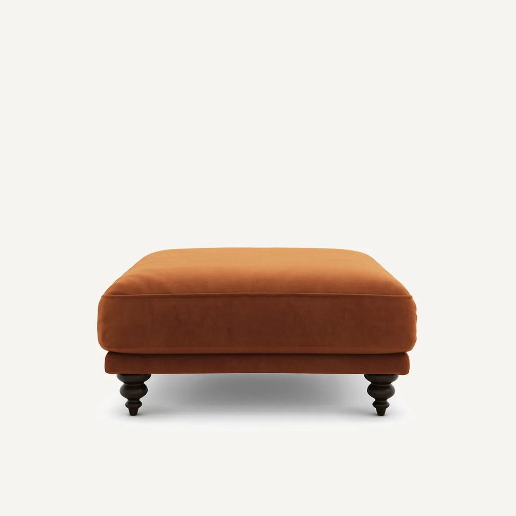 Voetenbank in fluweel, Lazare