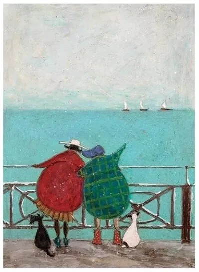 Kunstdruk We Saw Three Ships Come Sailing By, Sam Toft