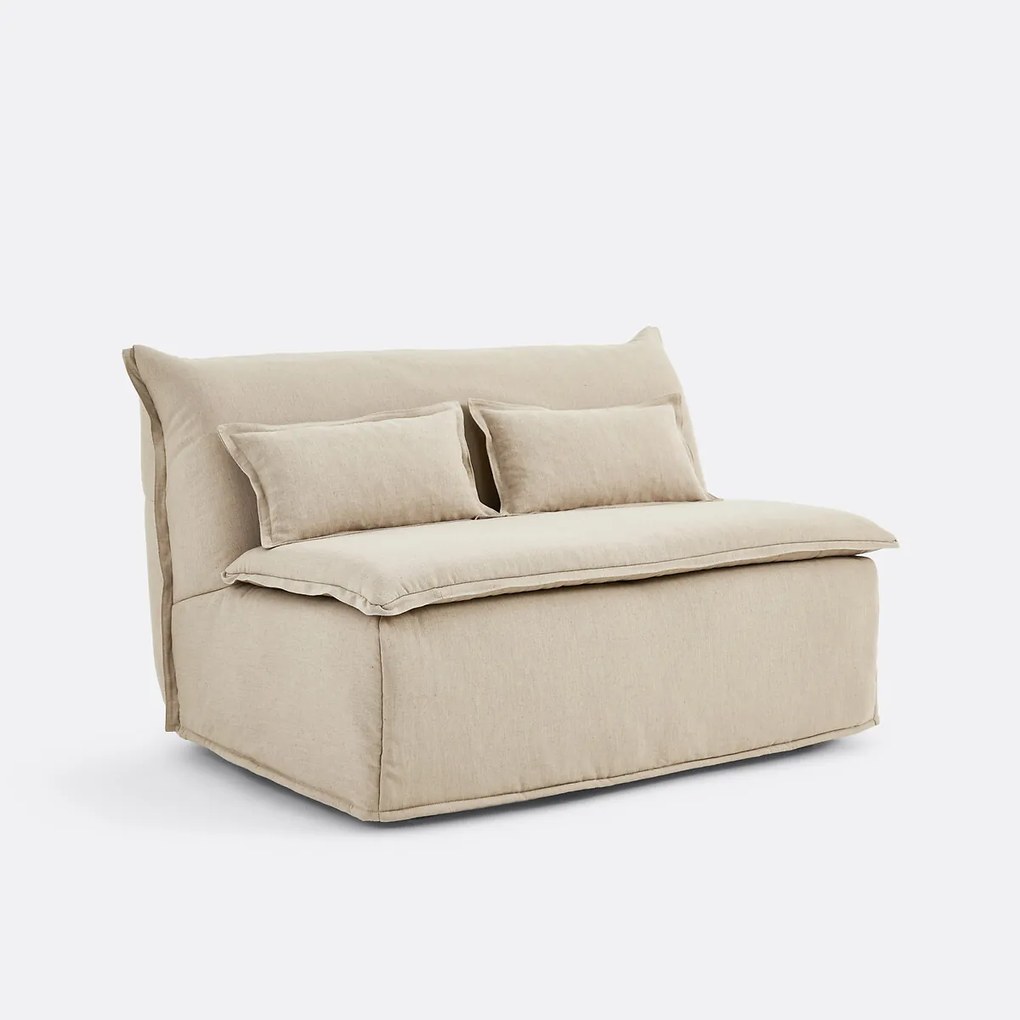 Bankstel BZ polyester mix, mousse 10 cm, Olona