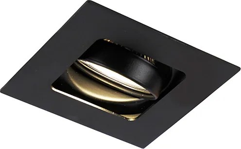 Moderne Smart inbouwspot zwart incl. WiFi GU10 - Artemis