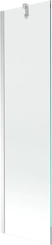 Mexen Next badwandafscherming 1-vleugelig 50 x 150 cm, transparant, chroom - 895-050-000-00-00-01