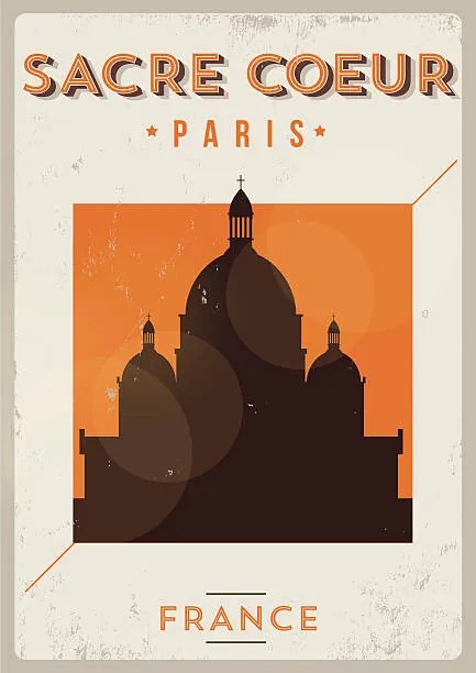 Foto Typographic Paris City Poster Design, kursatunsal