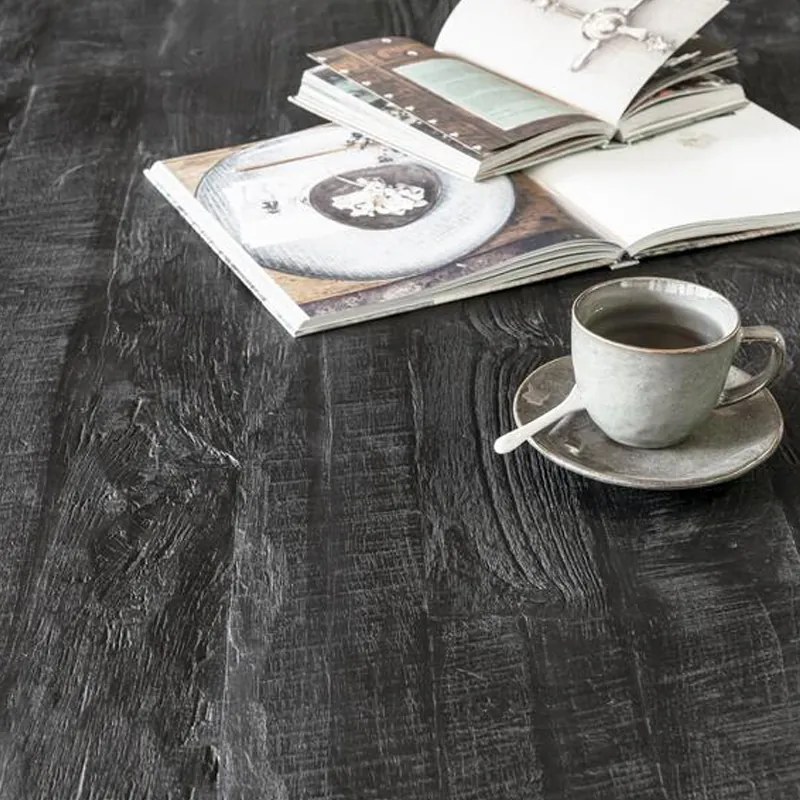 DTP Home A-Team Black Zwarte Tafel Met A-frame 200 Cm - 200 X 90cm.