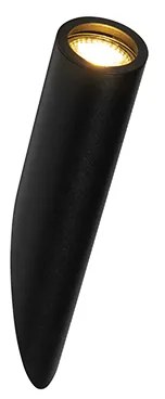 Moderne wandlamp zwart GU10 50mm - Slam