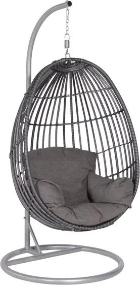 Buddha Lounge swing chair egg Shinsho - royal grey