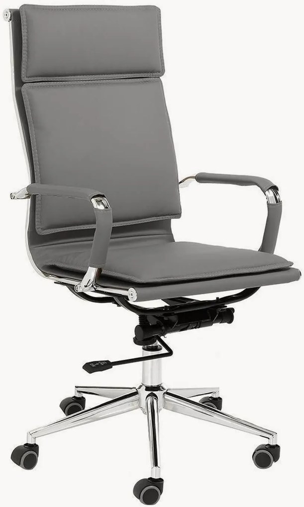Kunstleren bureaustoel Premier, in hoogte verstelbaar