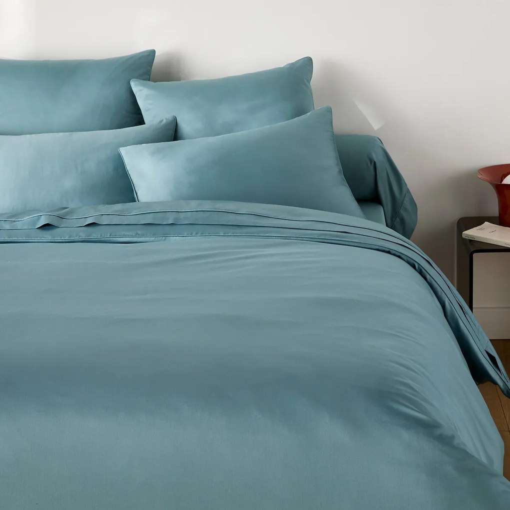 Dekbedovertrek van katoensatijn, 153 draden, Opale