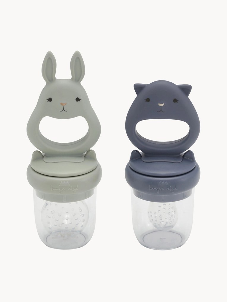 Fruitzuiger Bunny, set van 2