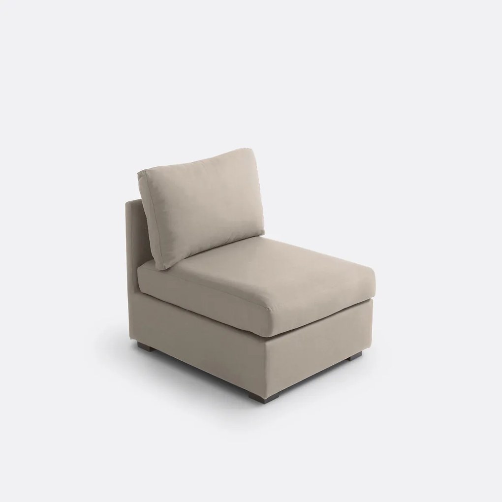 Fauteuil met afneembare katoenen hoezen, Robin