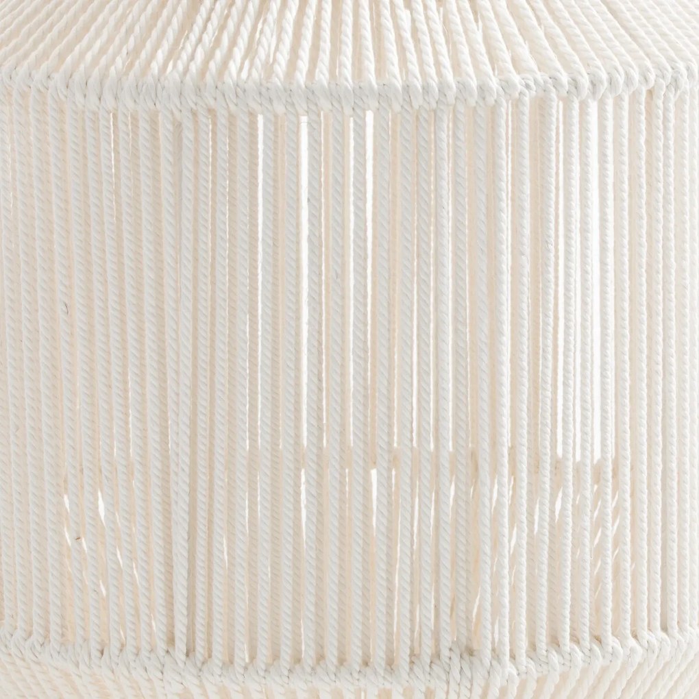 Ronde handgeweven katoenen mand, groot model, FOLO