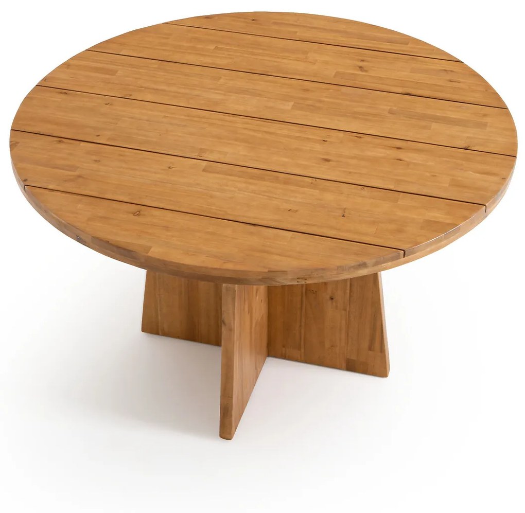 Ronde tuintafel in acacia, Ajowan