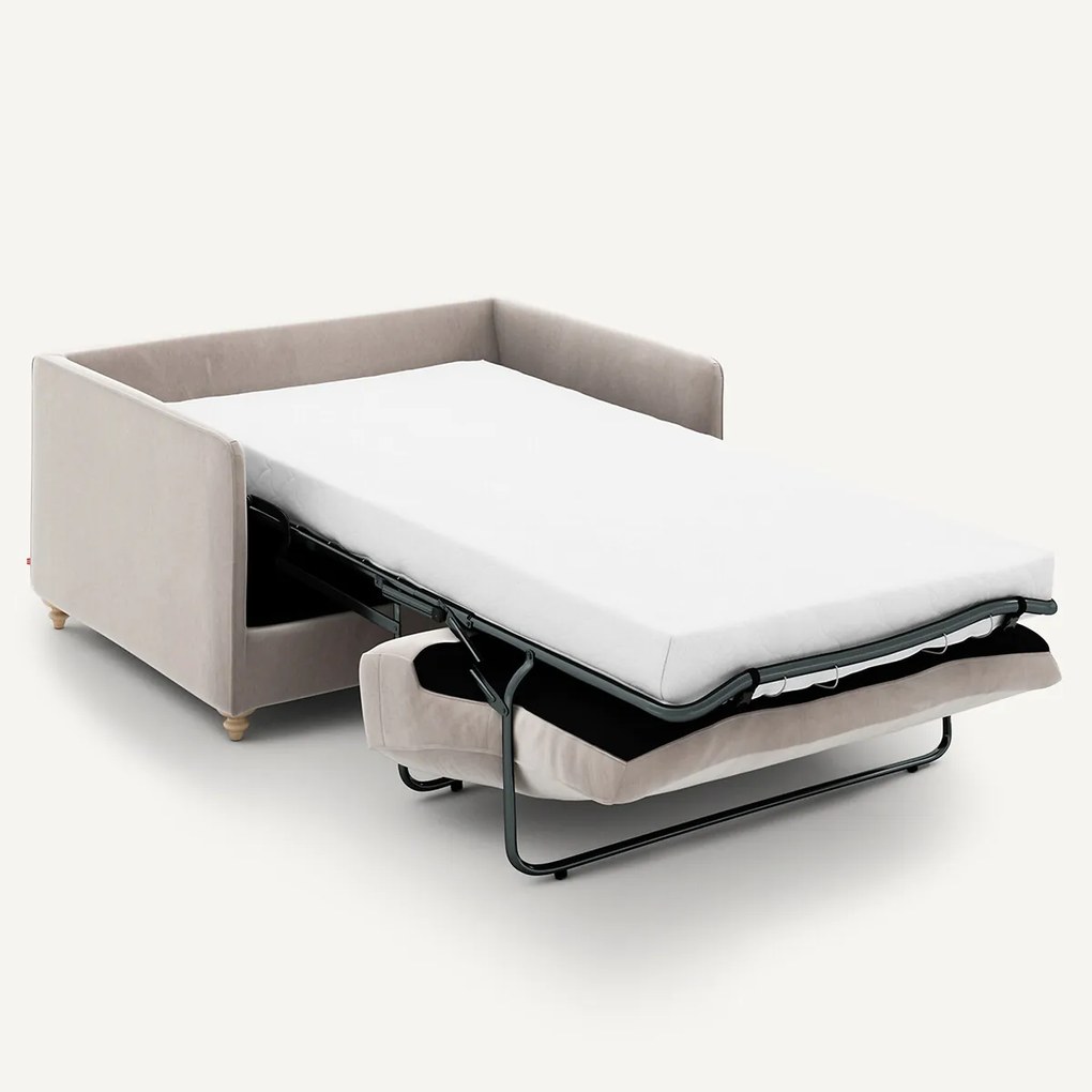 2-zits omvormbare zetel van fluweel, Lazare