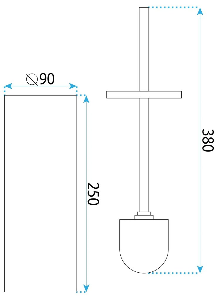 WC-borstels B106 GOLD