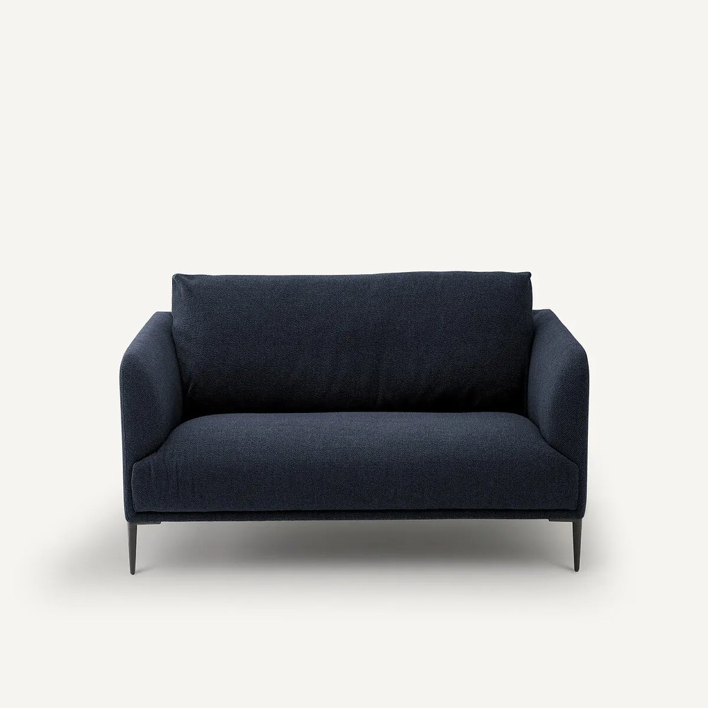 2-zits bank in gemêleerde stof met bouclé-effect Oscar, ontwerp Emmanuel Gallina