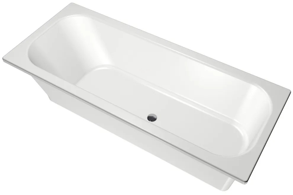 Xenz Aruba ligbad acryl 190x80x45cm zonder overloop wit glans